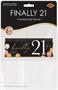 Finally 21 Oversized Sign Banner