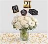 Finally 21 Centerpiece Sticks