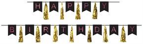 Happy Birthday Tassel Streamer