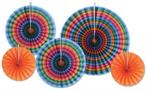 Fiesta Accordion Paper Fans