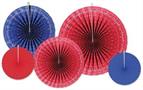 Bandana Accordion Paper Fans