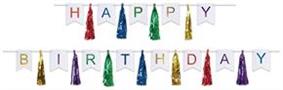 Happy Birthday Tassel Streamer