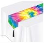 Printed Tie-Dyed Table Runner