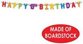 Happy "13th" Birthday Streamer
