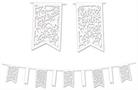 Die-Cut Mr & Mrs Pennant Banner