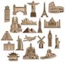 Around The World Cutouts