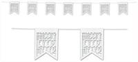 Die-Cut Happily Ever After Pennant Bnr