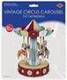 3-D Vintage Circus Carousel Centerpiece
