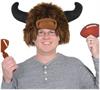 Plush Buffalo Hat