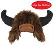 Plush Buffalo Hat