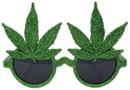 Glittered Weed Glasses