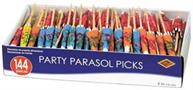 Boxed Party Parasol Picks