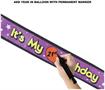 It's My Birthday Satin Sash