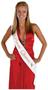 Prom Queen Satin Sash
