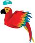 Plush Parrot Hat