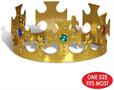 Plastic Jeweled King's Crown