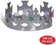 Plastic Jeweled King's Crown