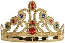 Plastic Jeweled Queen's Tiara