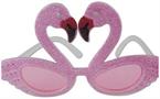 Glittered Flamingo Fanci-Frames