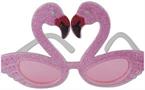 Glittered Flamingo Fanci-Frames
