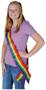 Rainbow Satin Sash