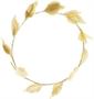 Fabric Roman Laurel Wreath
