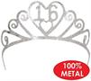 Glittered Metal "16" Tiara