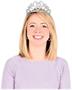 Glittered Metal "30" Tiara