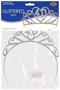 Glittered Metal "40" Tiara