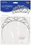 Glittered Metal "50" Tiara