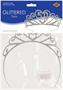 Glittered Metal "50" Tiara