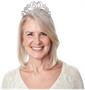 Glittered Metal "60" Tiara