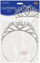 Glittered Metal "90" Tiara