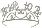 Glittered Metal Bride To Be Tiara