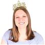 Glittered Metal Star Tiara
