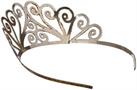 Glittered Metal Tiara