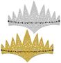 Glittered Laser Cut Tiaras
