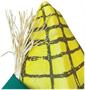 Plush Corn Cob Hat