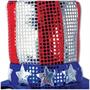 Glitz 'N Gleam Uncle Sam Top Hat