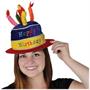 Plush Birthday Cake Hat