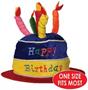 Plush Birthday Cake Hat