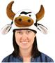Plush Cow Head Hat