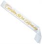 Gltrd Happy "80th" Birthday Satin Sash