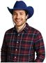 Velour Cowboy Hat