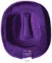 Velour Cowboy Hat