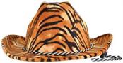 Tiger Print Cowboy Hat