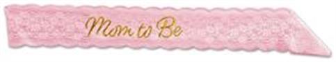Mom To Be Lace Sash