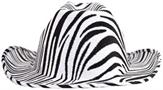 Zebra Print Cowboy Hat