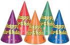Balloon & Confetti Birthday Cone Hats