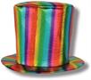 Fabric Rainbow Hat